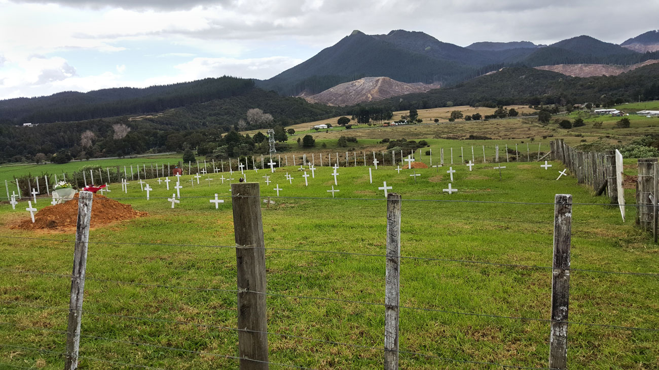 Mapping Burial Grounds in New Zealand