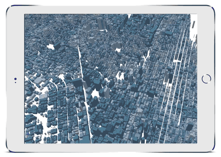 Early Preview 3D mapping visualization