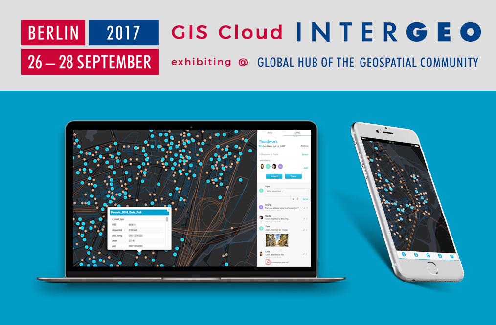 GIS Cloud exhibiting in Berlin, Germany