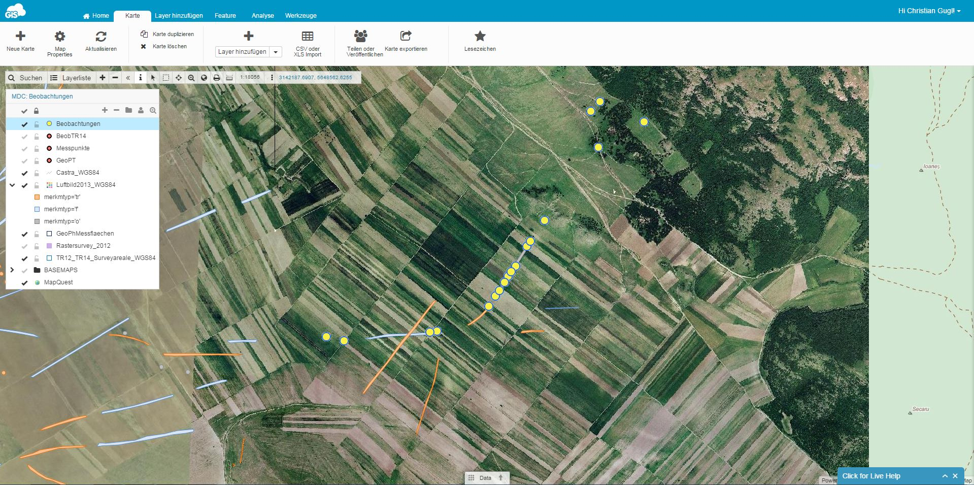GIS in Archaeology Mapping Roman and Byzantine Ruins GIS Cloud