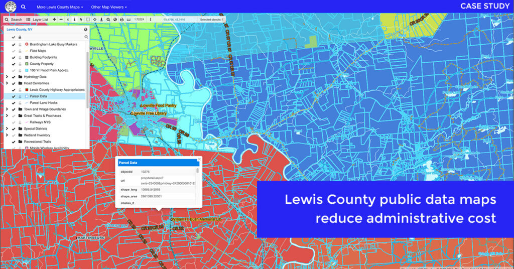 Cutting Administrative Costs With Online Maps for Lewis County  GIS Cloud