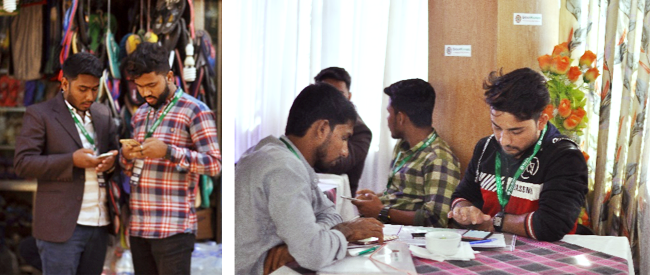 نقشه برداری از روستاها در جنوب بنگلادش