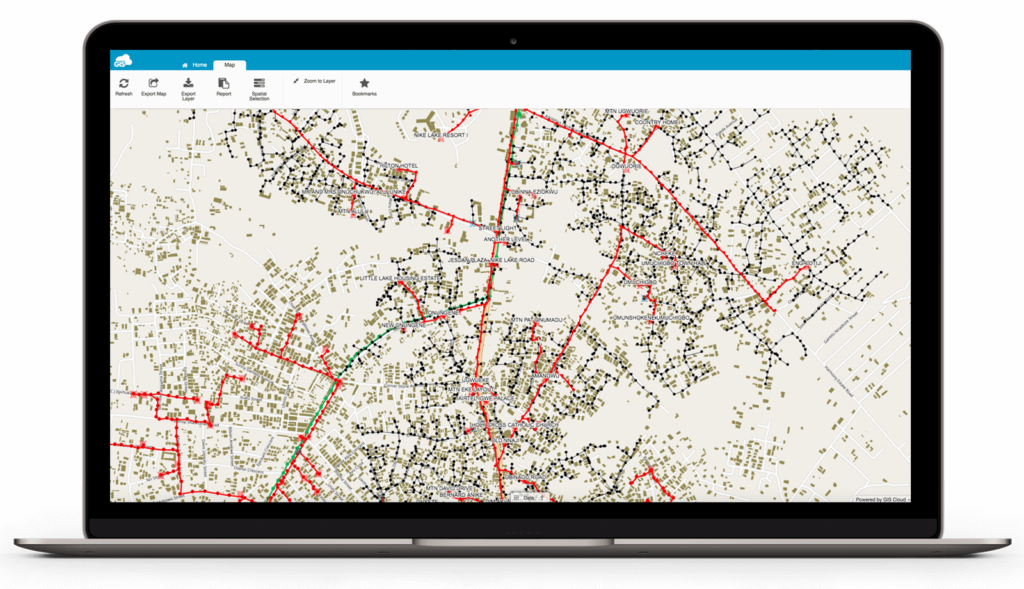 GIS for Electric Utilities - نرم افزار مدیریت دارایی های ابزار برقی