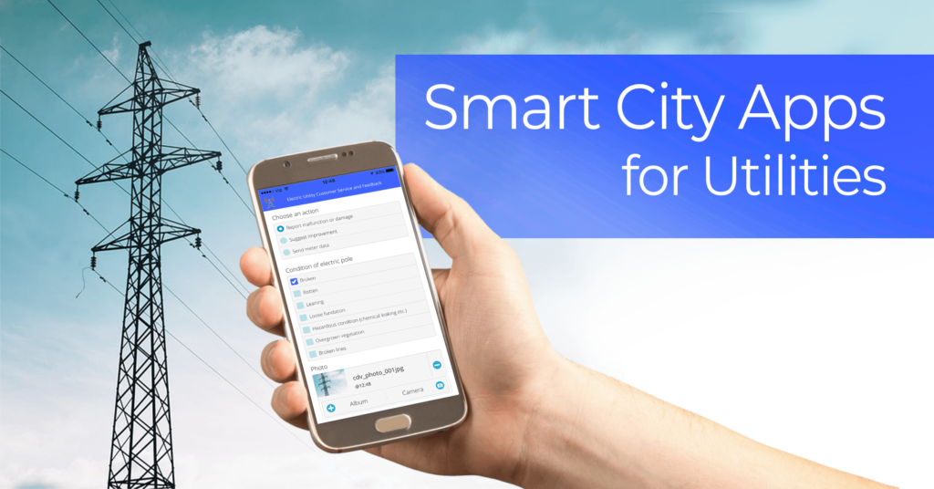 Smart city apps for utilities