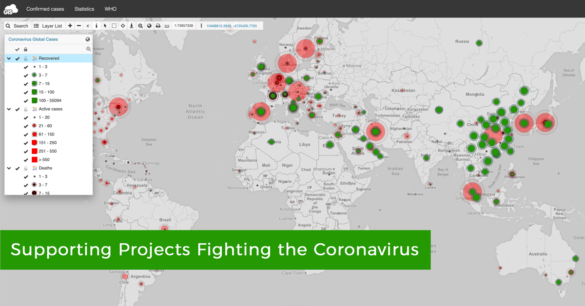 GIS Cloud Offers Technology and Support for Free to Projects Fighting to Contain Coronavirus