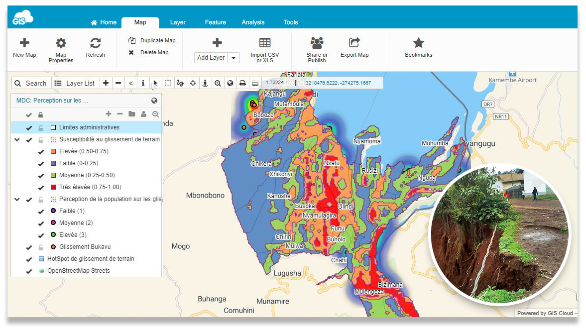 GIS for Safe Construction Planning Landslide Prediction Mapping GIS